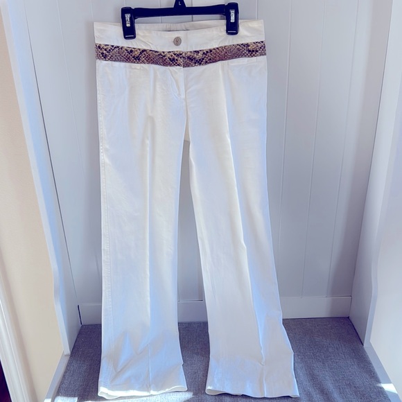 Dolce & Gabanna python trim pants - Picture 2 of 7